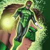 Green Lantern profile pinup - 11x17 colors by Jeff Balke